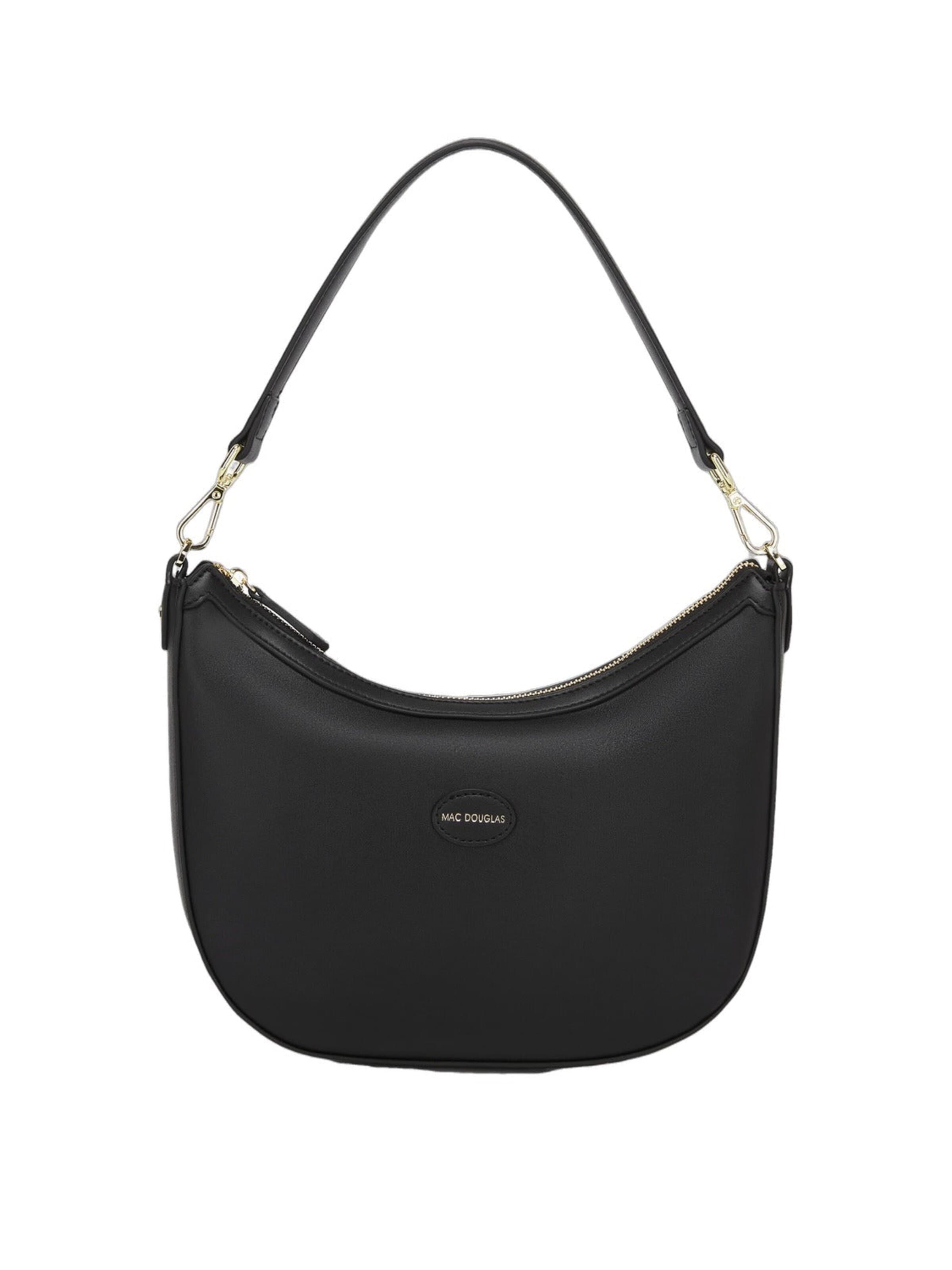 MAC DOUGLAS - Bolso de hombro en negro: frente