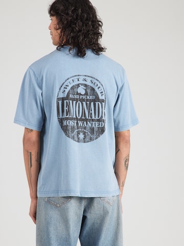 QS Shirt in Blauw: voorkant