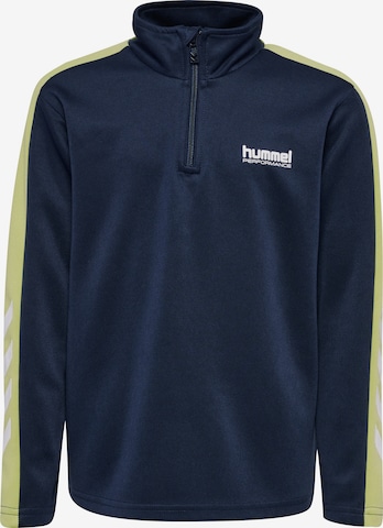 Hummel Sports sweatshirt in Blue: front
