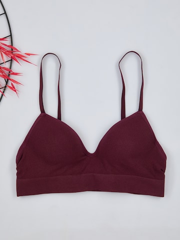 Trendyol Бюстье Бюстгальтер в Красный