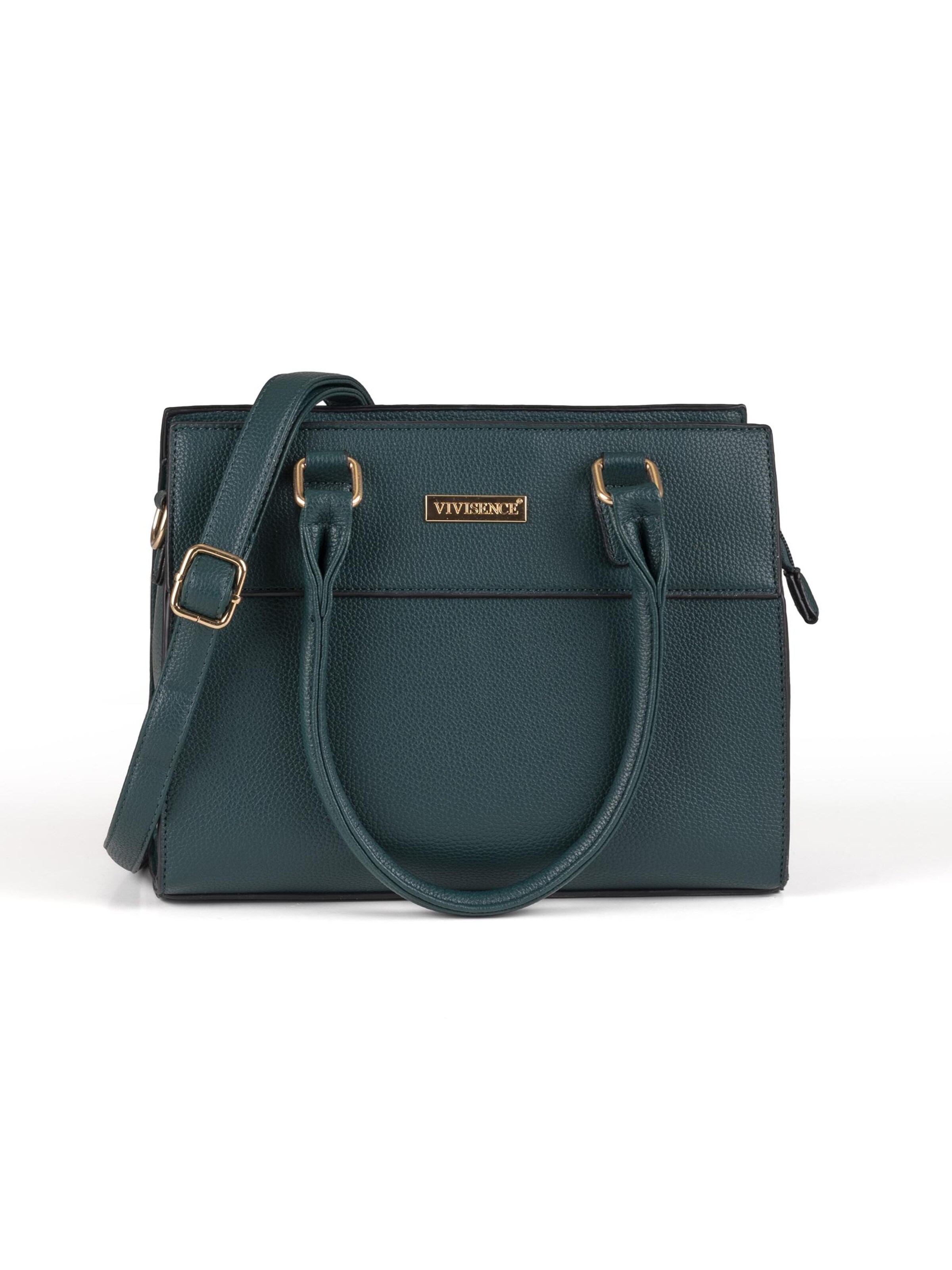 Vivisence Handtasche 'T0016'‌‌‌‌‌ in Grün: Vorderseite