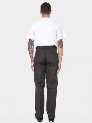 Baggy Pantalon 'Mens 874 Work Pant Rec Dark Brown' DICKIES en marron