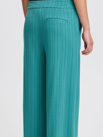 Wide leg Pantaloni 'IHRUTI' di ICHI in verde