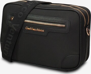 Borsa a tracolla 'Borsa a Tracolla Pelle Vegana Gianmarco Venturi Nera e - Versatile Donna' di GianMarco Venturi in nero: frontale