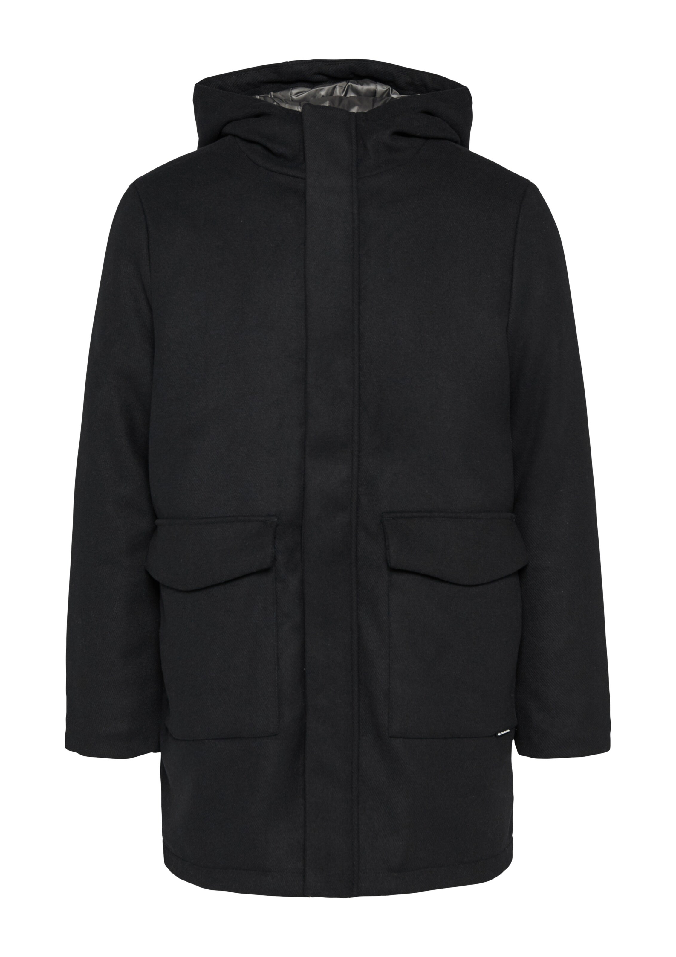 QS Wintermantel in Blau: Vorderseite