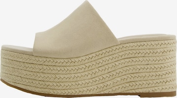 Bershka Pantoletter i beige