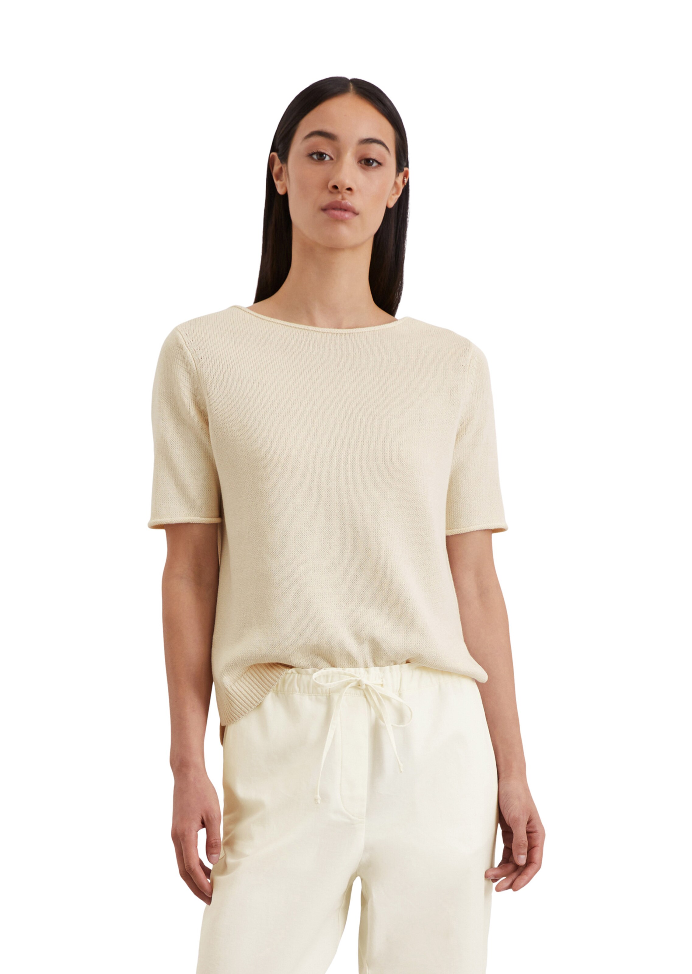 Marc O'Polo Pullover in Weiß: Vorderseite