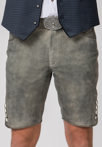 STOCKERPOINT Regular Trachtenhose in Grau: Vorderseite