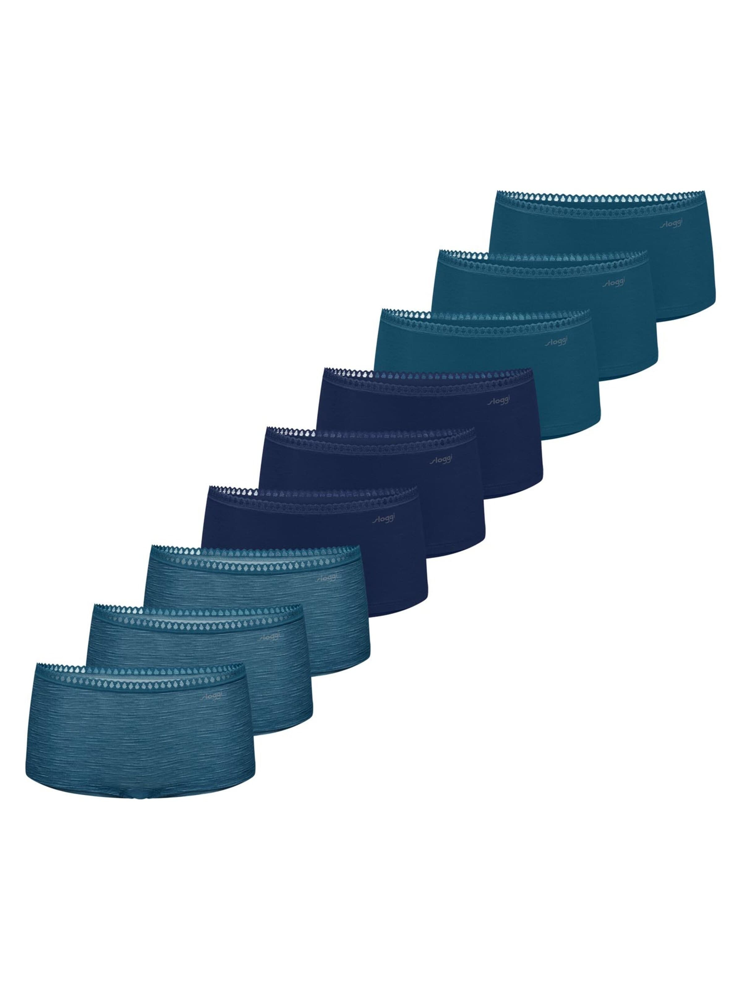 SLOGGI Broekje 'GO Crush' in Blauw: voorkant