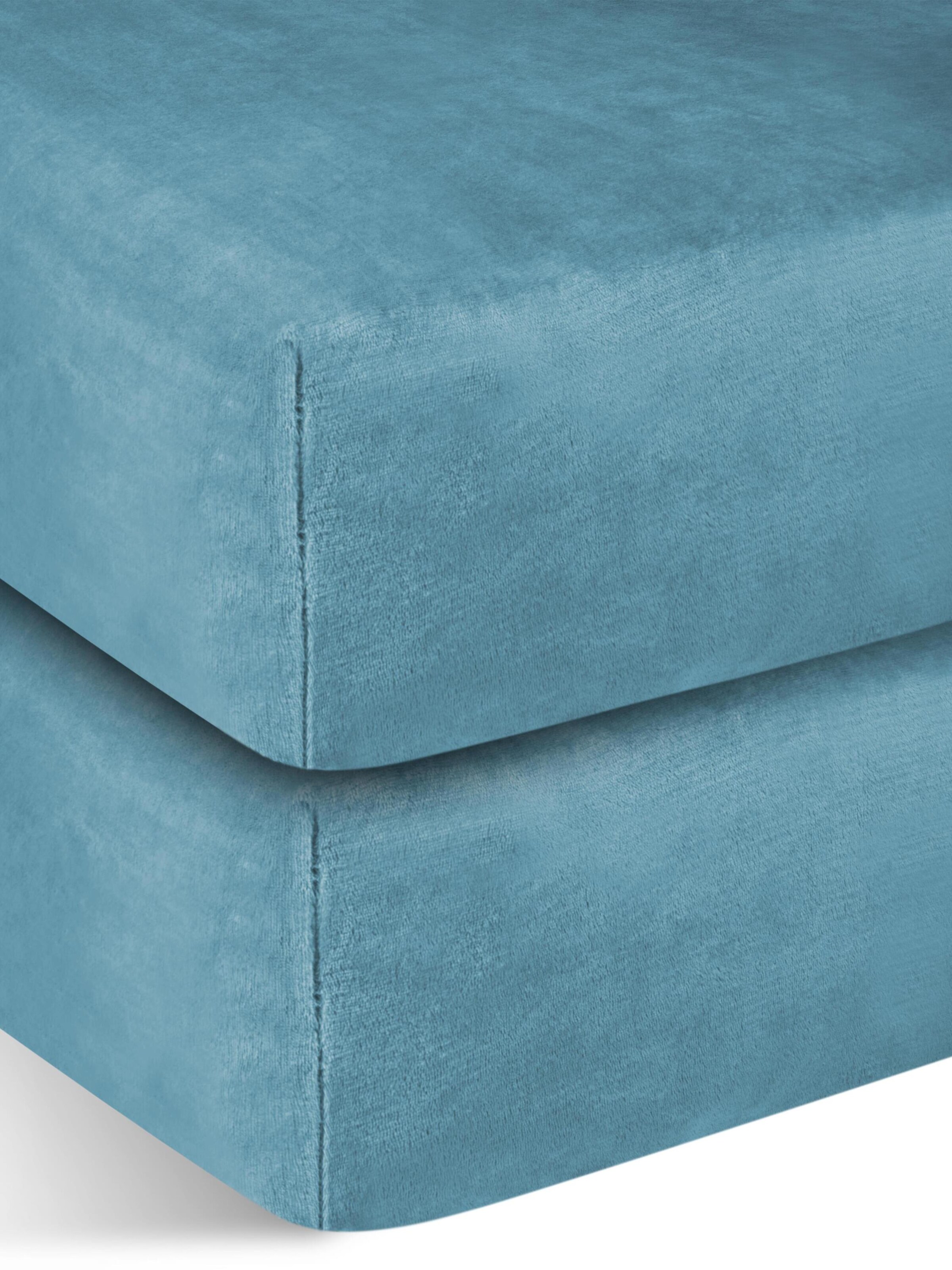 Draps 'PERPIGNAN' Aspero en bleu : devant