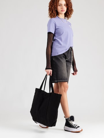 CONVERSE Μπλουζάκι σε λιλά