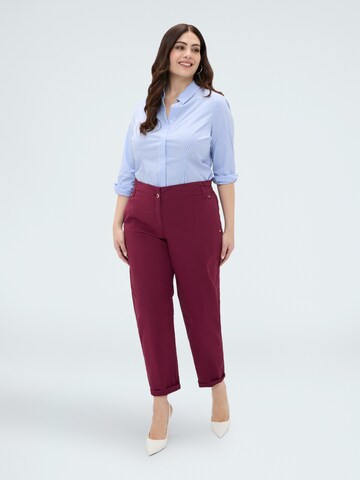 Fiorella Rubino Loosefit Hose‌‌‌‌ in Rot: Vorderseite