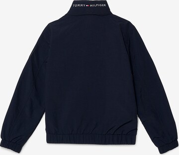 TOMMY HILFIGER Prehodna jakna 'Essential' | modra barva