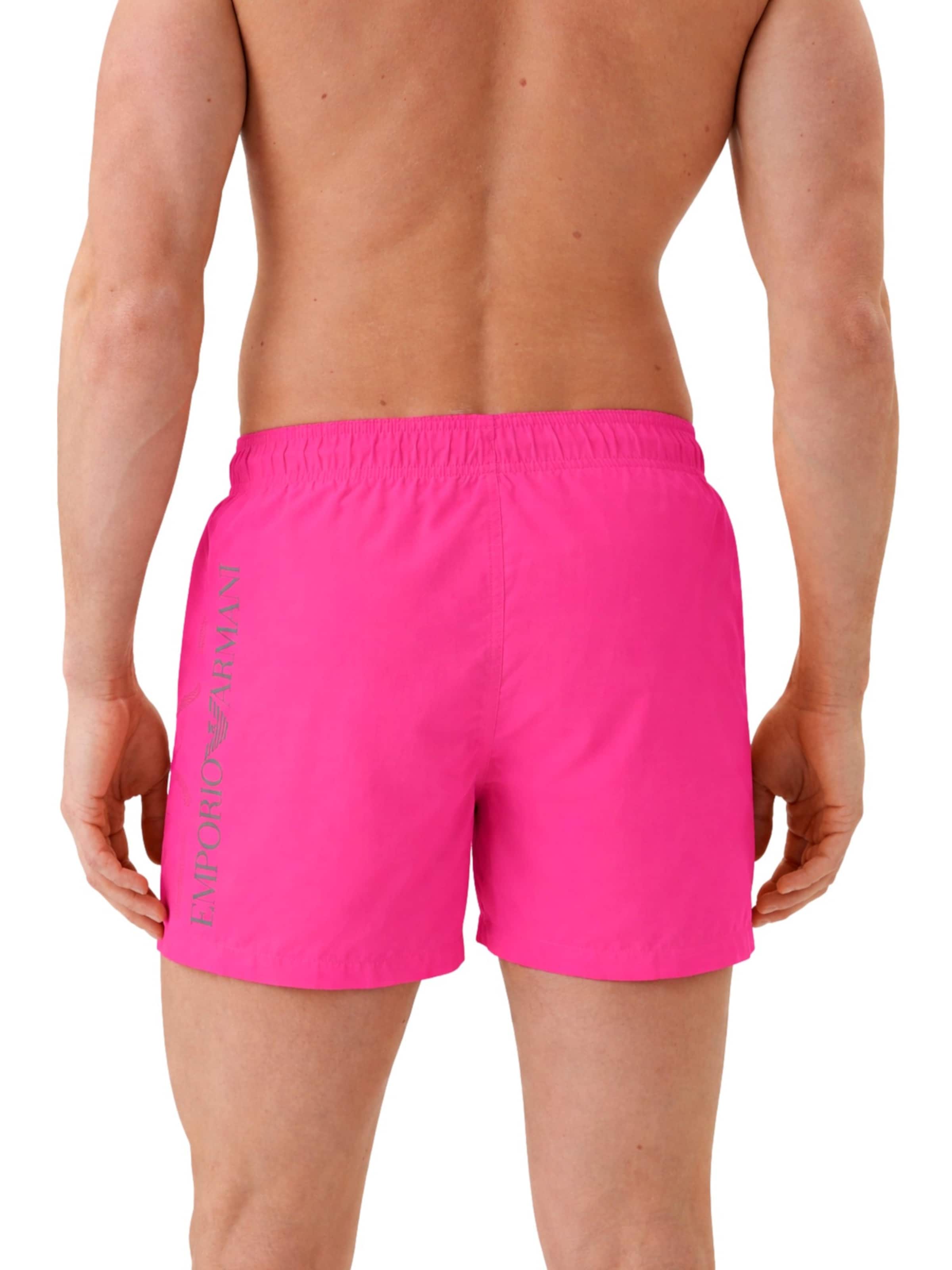 EA7 Emporio Armani Swimming shorts in Pink