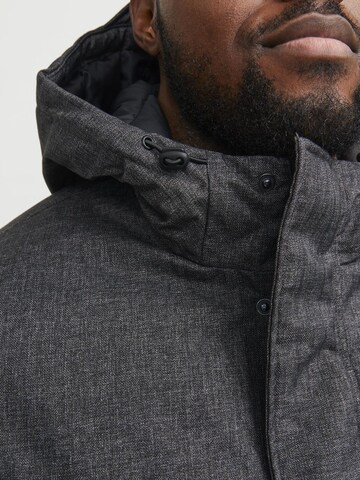 Veste d’hiver Jack & Jones Plus en gris