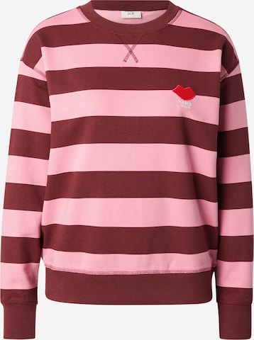 JDY Sweatshirt 'JDYBOOGIE' in Pink: Vorderseite