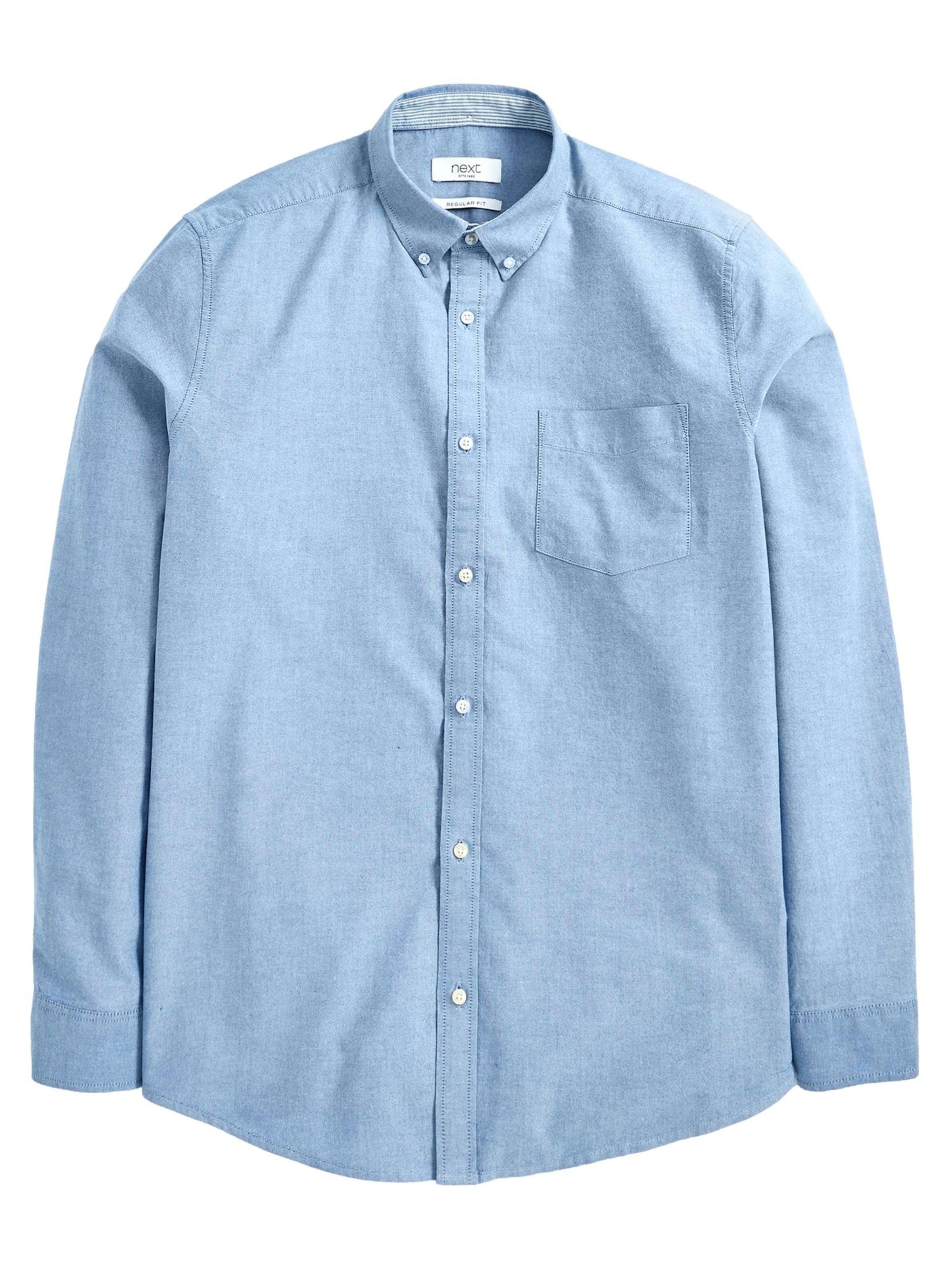 Next Košeľa - Modrá: predná strana