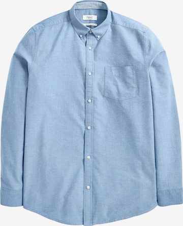 Next - Ajuste regular Camisa en azul: frente