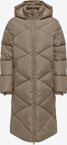 JDY Winter coat 'JDYVISTA' in Brown: front
