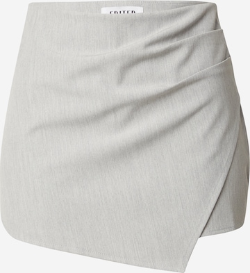 EDITED Slimfit Skort 'Hilde' in Grau: predná strana