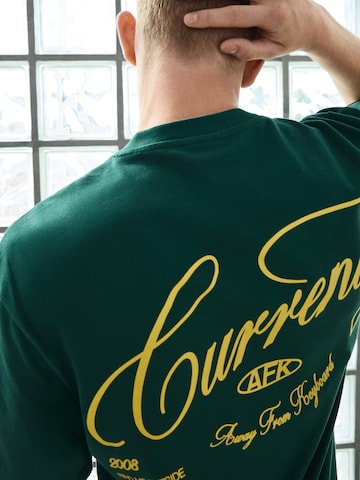 T-Shirt Bershka en vert