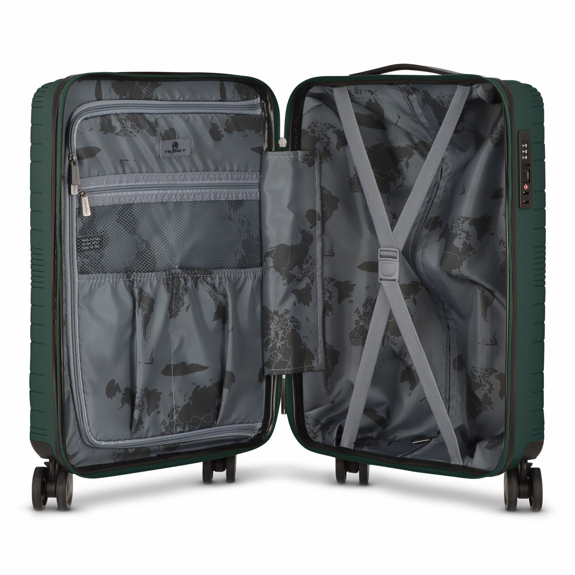 Franky Trolley 'Dallas 3.0' in Groen