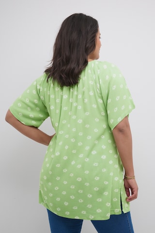 KAFFE CURVE Tunic 'Carla' in Green