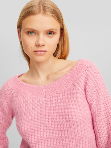 Pull-over Bershka en rose