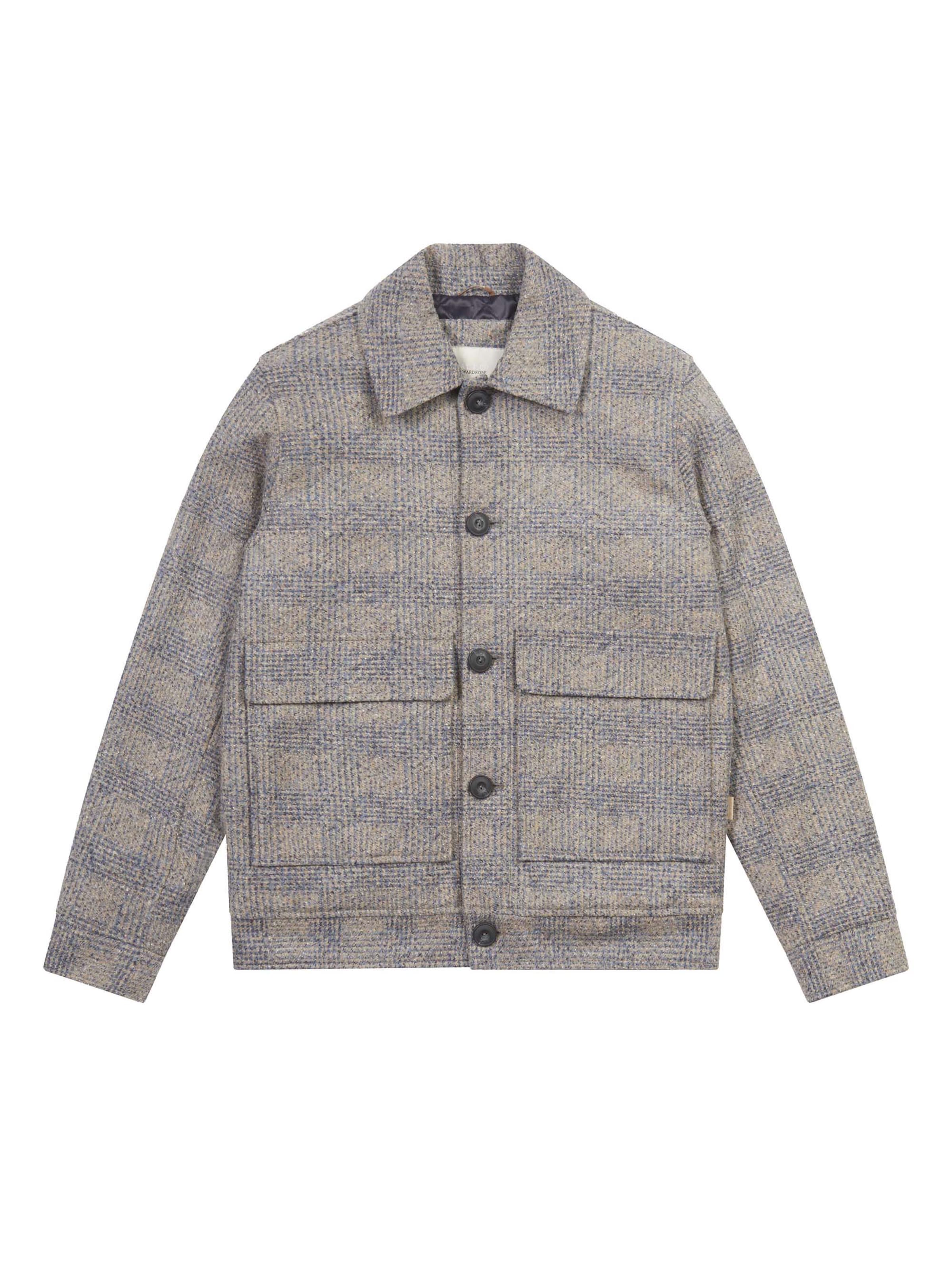 AT.P.CO Between-season jacket in Blue: front