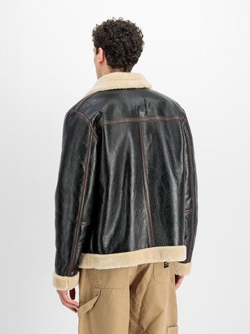 ALPHA INDUSTRIES Jacke 'USAAF D-1' in Schwarz: Rückseite
