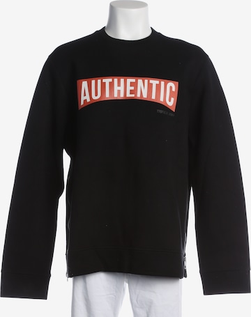 Neil Barrett Sweatshirt / Sweatjacke XL in Schwarz: Vorderseite