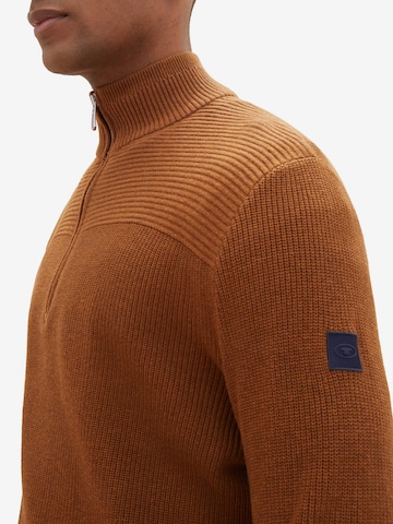 Pullover di TOM TAILOR in marrone