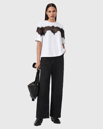 AllSaints Tričko 'W071JE' - Biela
