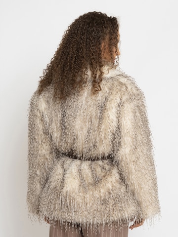 JIORO Winter Coat 'ESSENTIALS' in Beige
