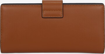 Karl Lagerfeld Wallet 'Continental' in Brown