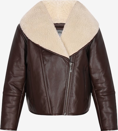 Demisezoninė striukė iš DreiMaster Vintage, spalva – kremo / ruda, Prekių apžvalga