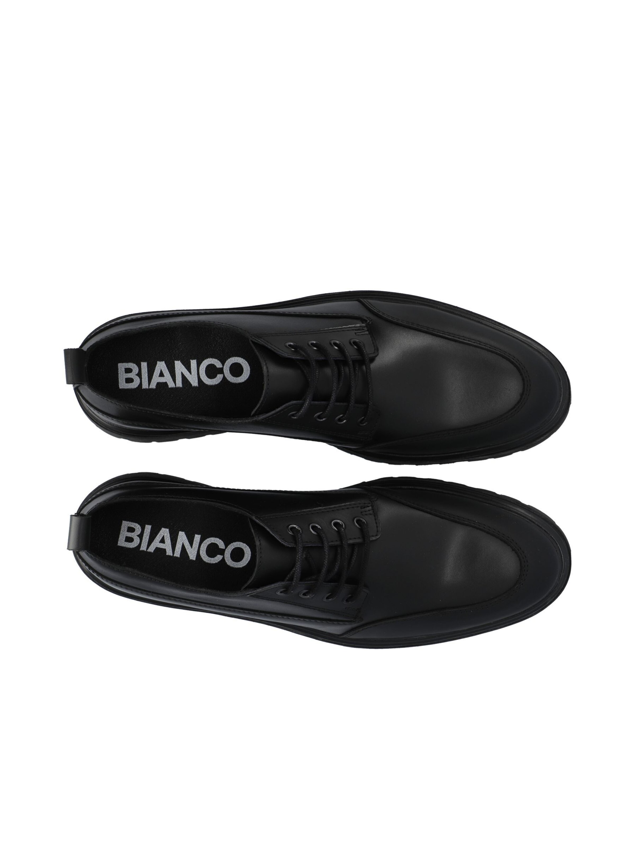 Bianco Schnürschuh in Schwarz