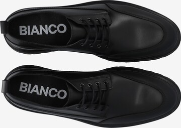 Bianco Lace-Up Shoes in Black