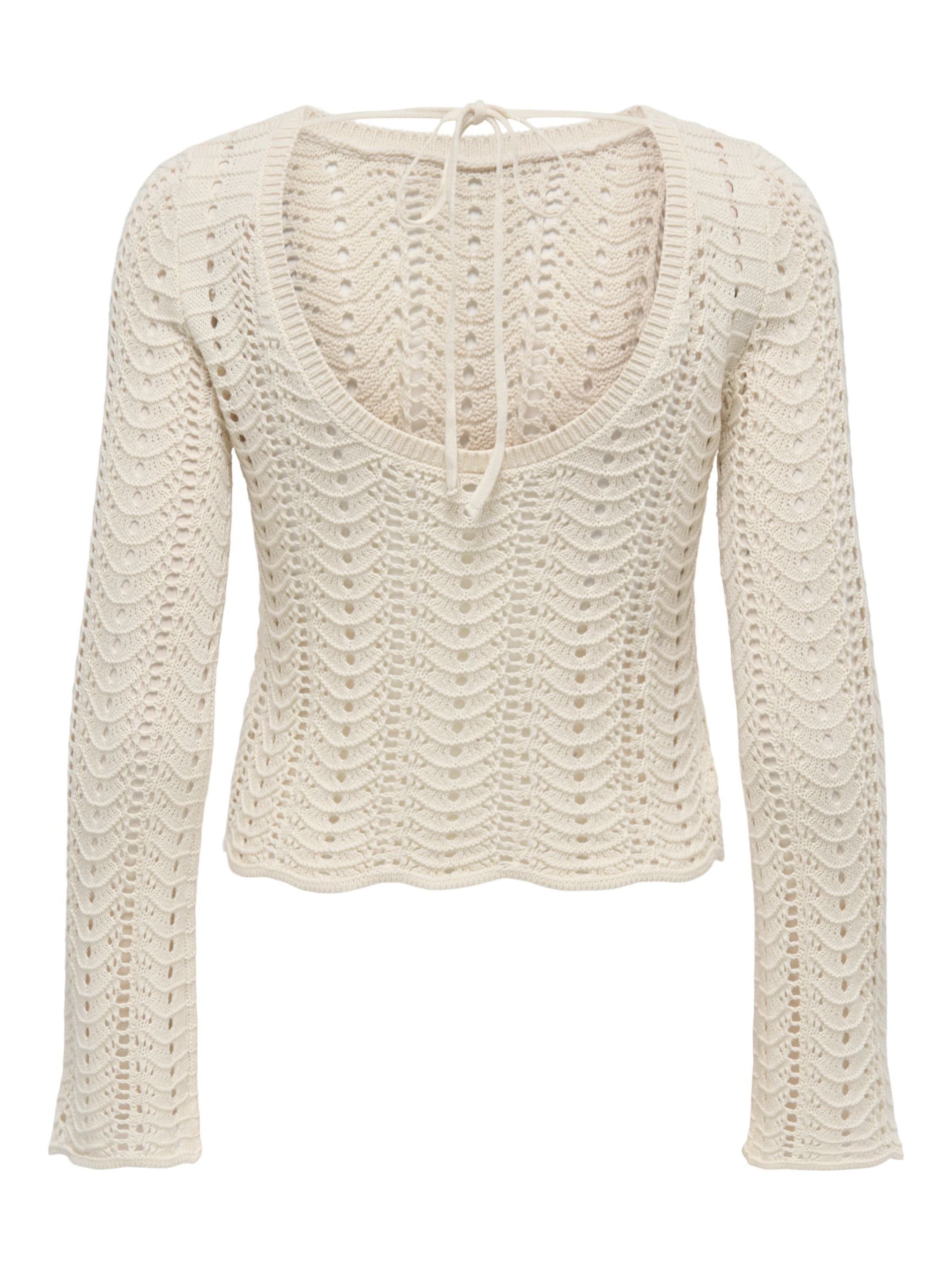 ONLY - Jersey 'ONLVix' en blanco