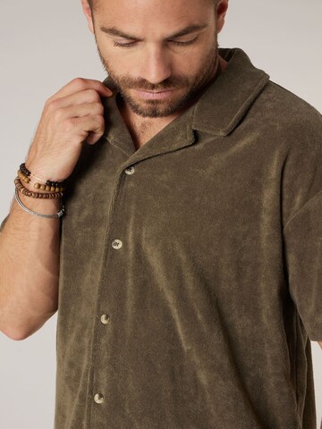 Deeluxe Regular fit Overhemd 'Creekson' in Groen