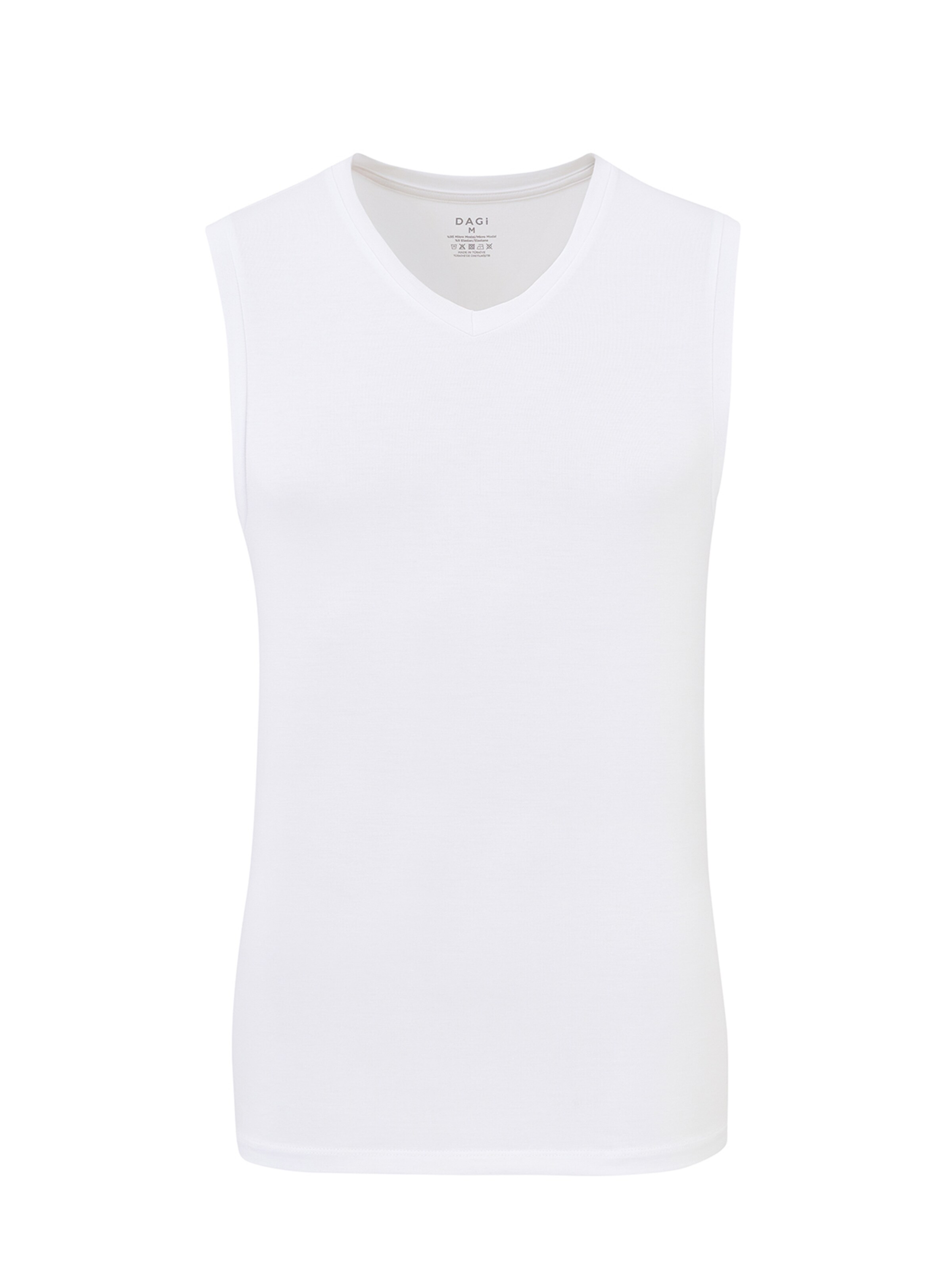 Maiou de la Dagi pe alb: față