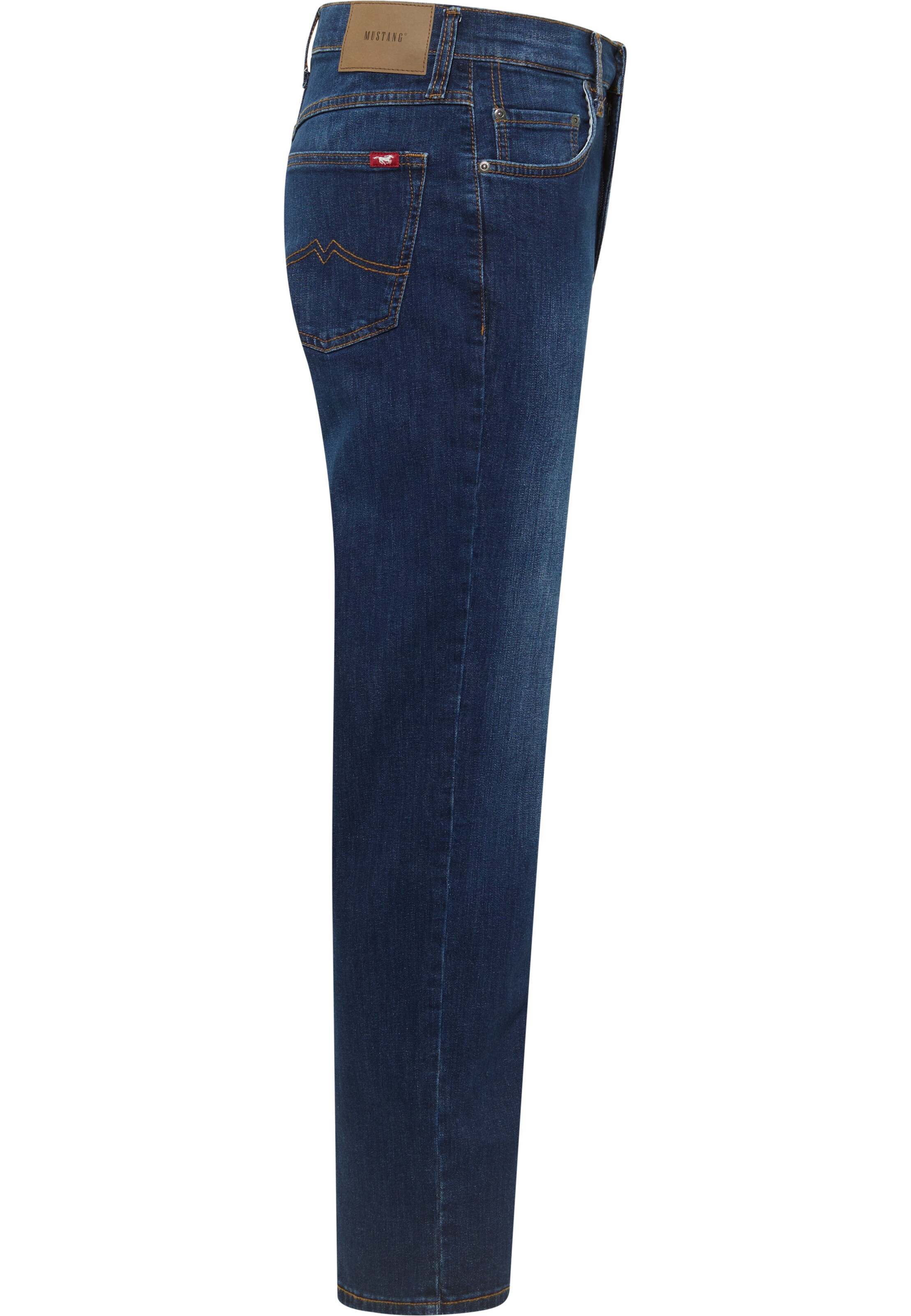 MUSTANG Loosefit Jeans 'Big Sur Straight' in Blau