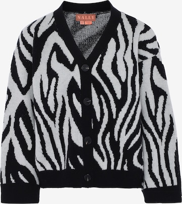 NALLY Вязаная кофта в Черный: спереди