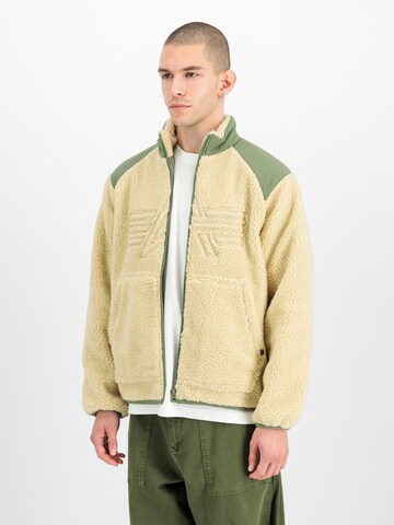 ALPHA INDUSTRIES Between-Season Jacket in White: front