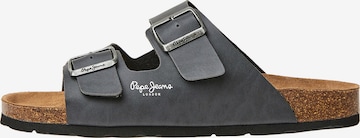 Pepe Jeans Slipper in Grau: predná strana