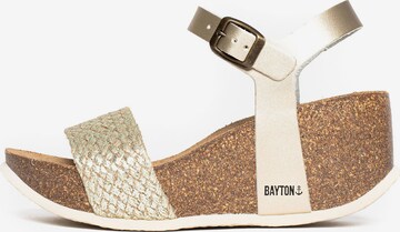 Bayton Sandaler 'Toledo' i guld: forside