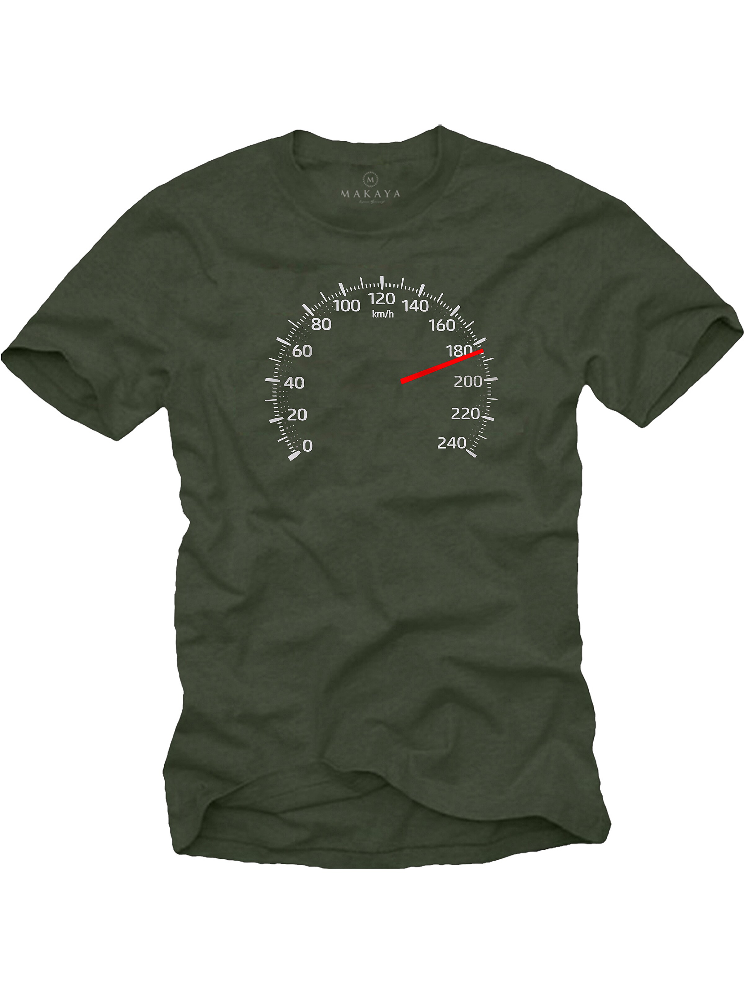MAKAYA Shirt 'Tacho 180' in Green: front