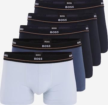 Boxers BOSS en bleu : devant