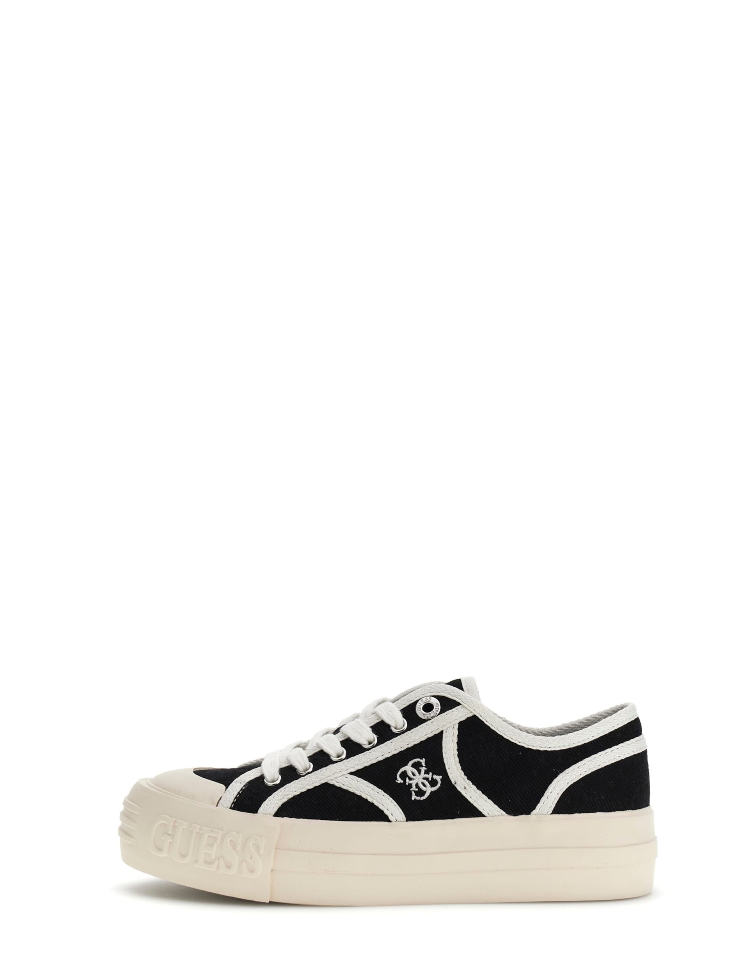 GUESS Sneakers laag &#x27;ISSAH&#x27; in Zwart
