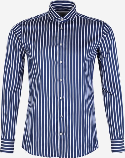 Bruun & Stengade Hemd 'Patric' in blau / weiß, Produktansicht